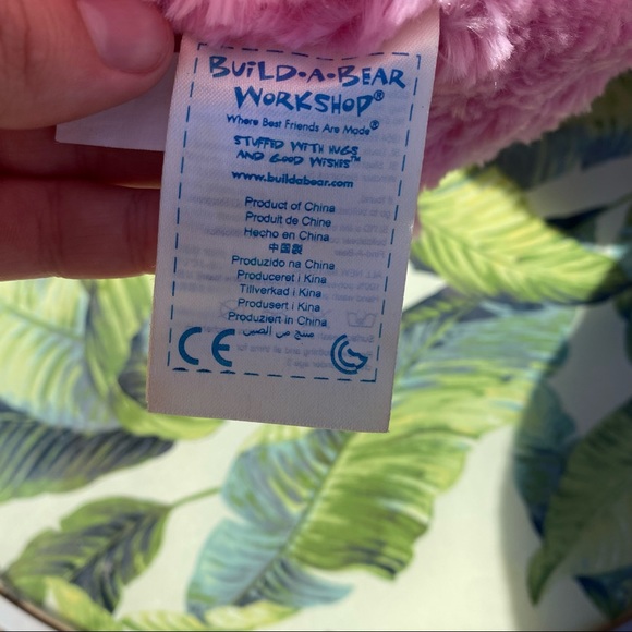 Build A Bear Workshop BABW Disney Princess Pink Bear with Crown Plush Stuffed - Picture 5 of 6